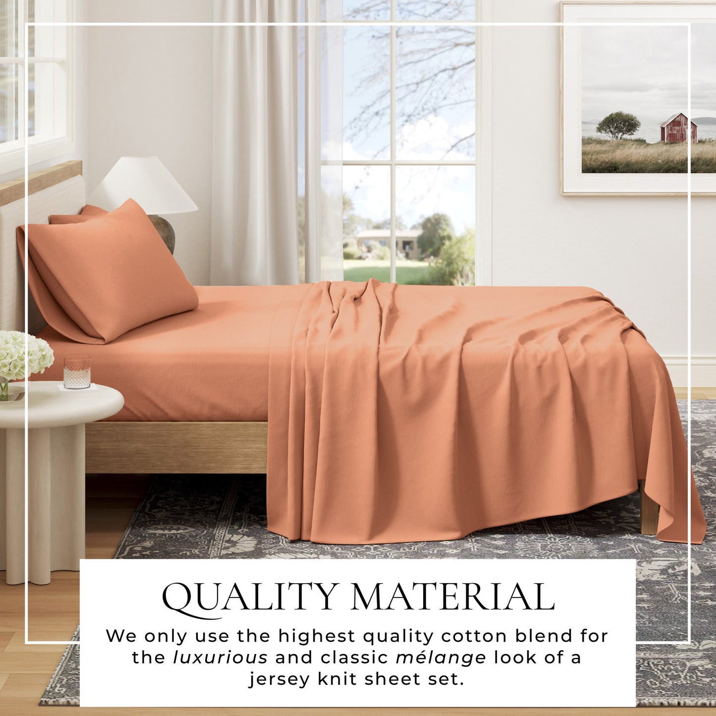 4-Piece Jersey Sheet - Carmen Collection