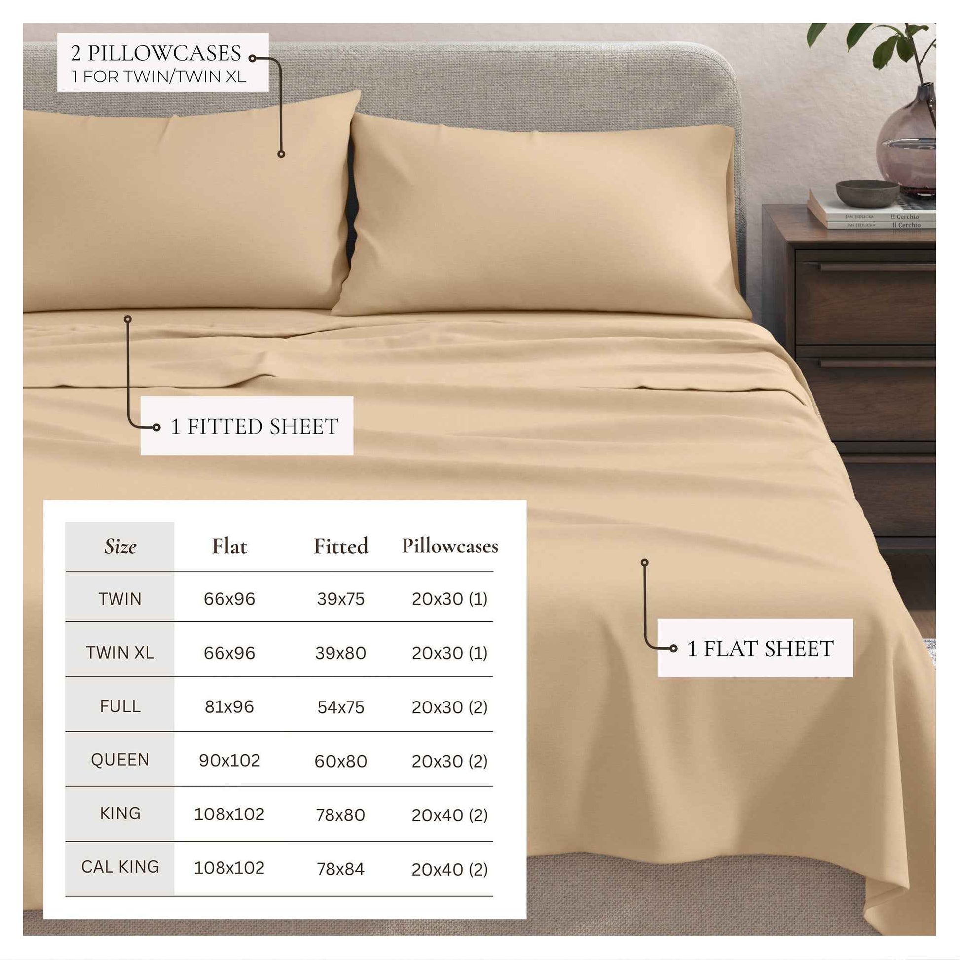 4-Piece Jersey Sheet - Carmen Collection