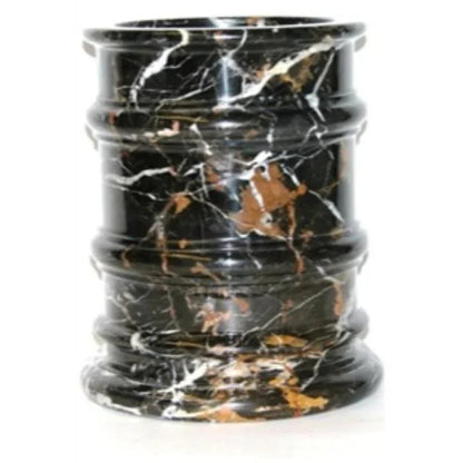 Michelangelo Marble Waste Basket | Bengal Collection - PoshaBella