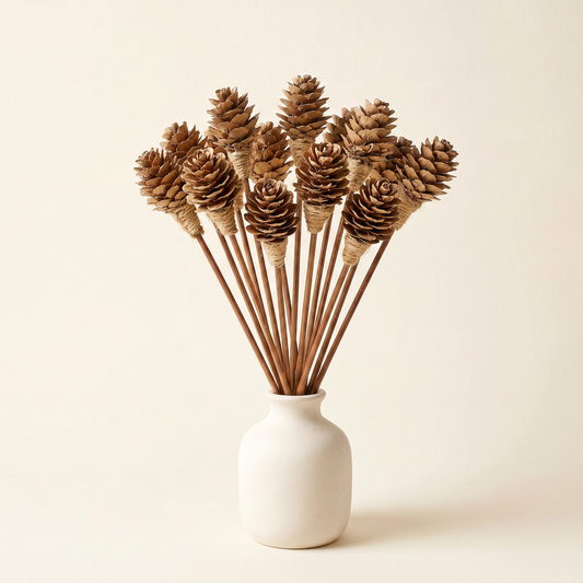 Mini Pinecone Reed Diffuser Sticks, 9" — 16 Pack Sunsum® Intentional Living