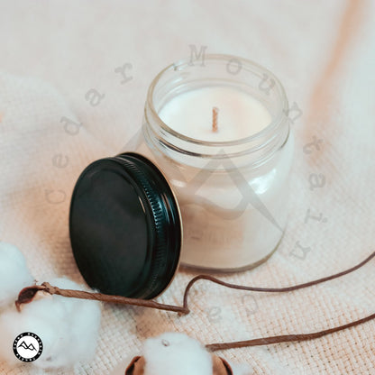Elf Ninnymuggins Mason Jar Soy Candle - Winter Scents - PoshaBella