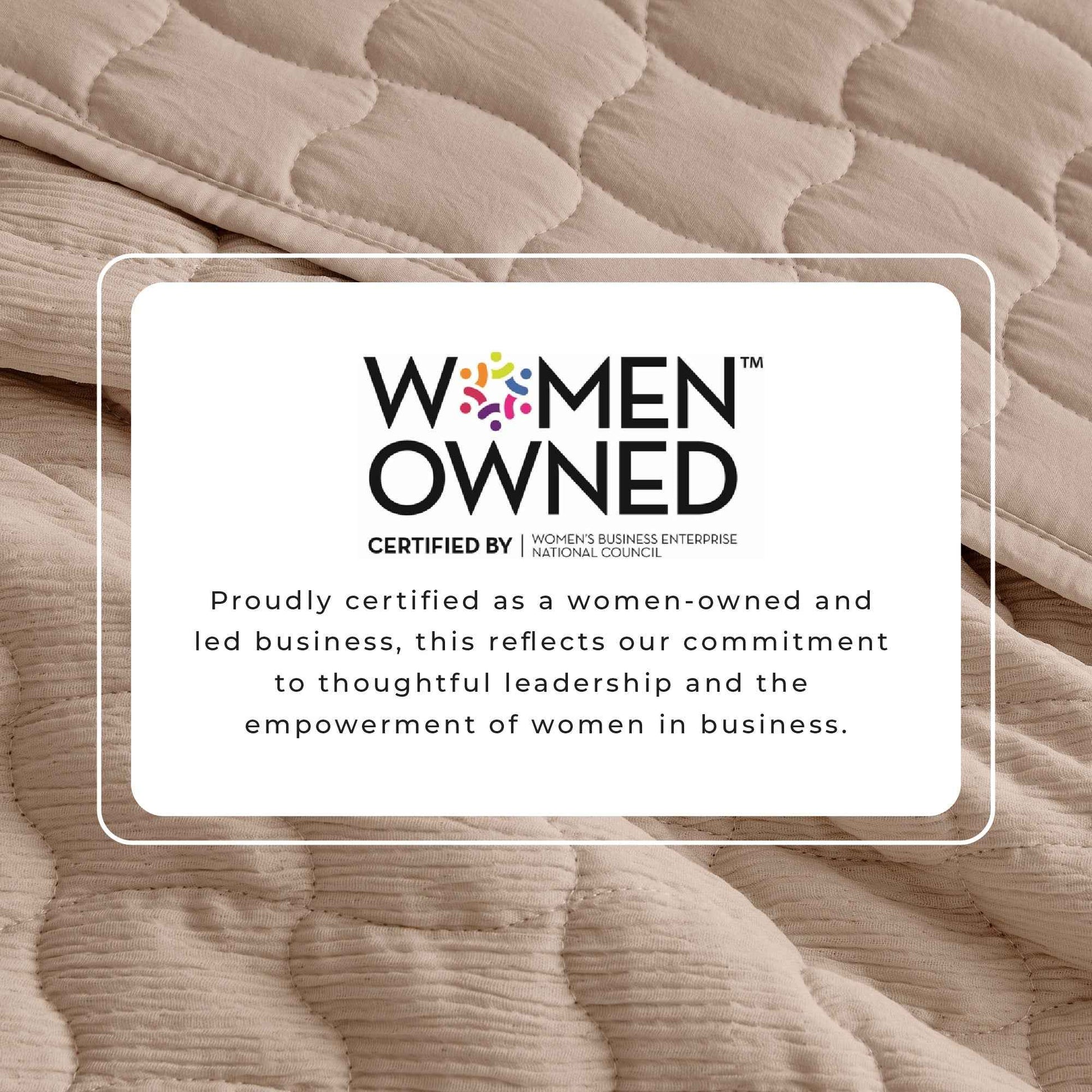 Gauze-Inspired Texture Quilt Set - Wave Stitch Collection