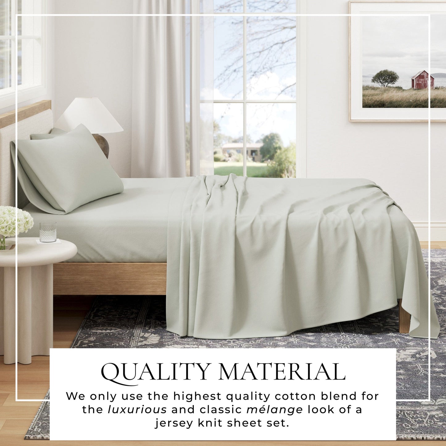 4-Piece Jersey Sheet - Carmen Collection