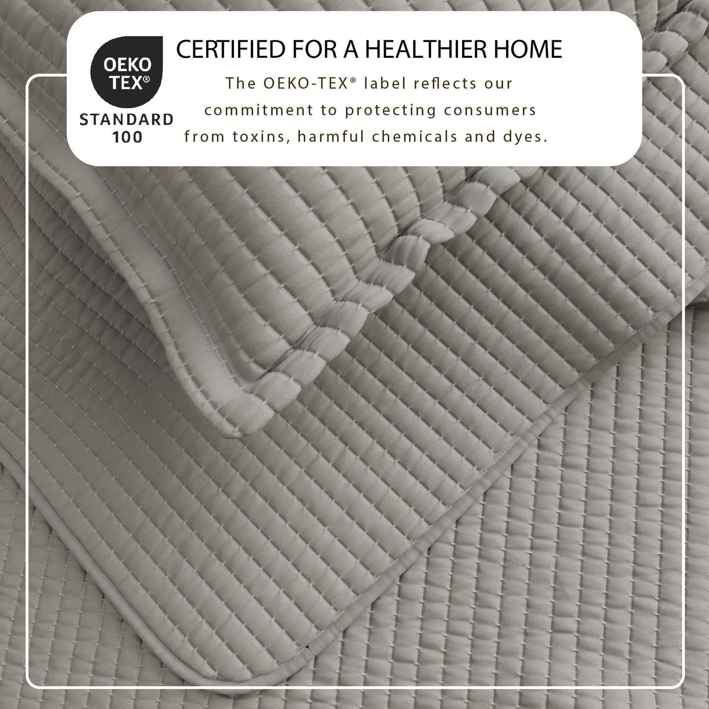 3-Piece Solid Quilt - Alicia Collection
