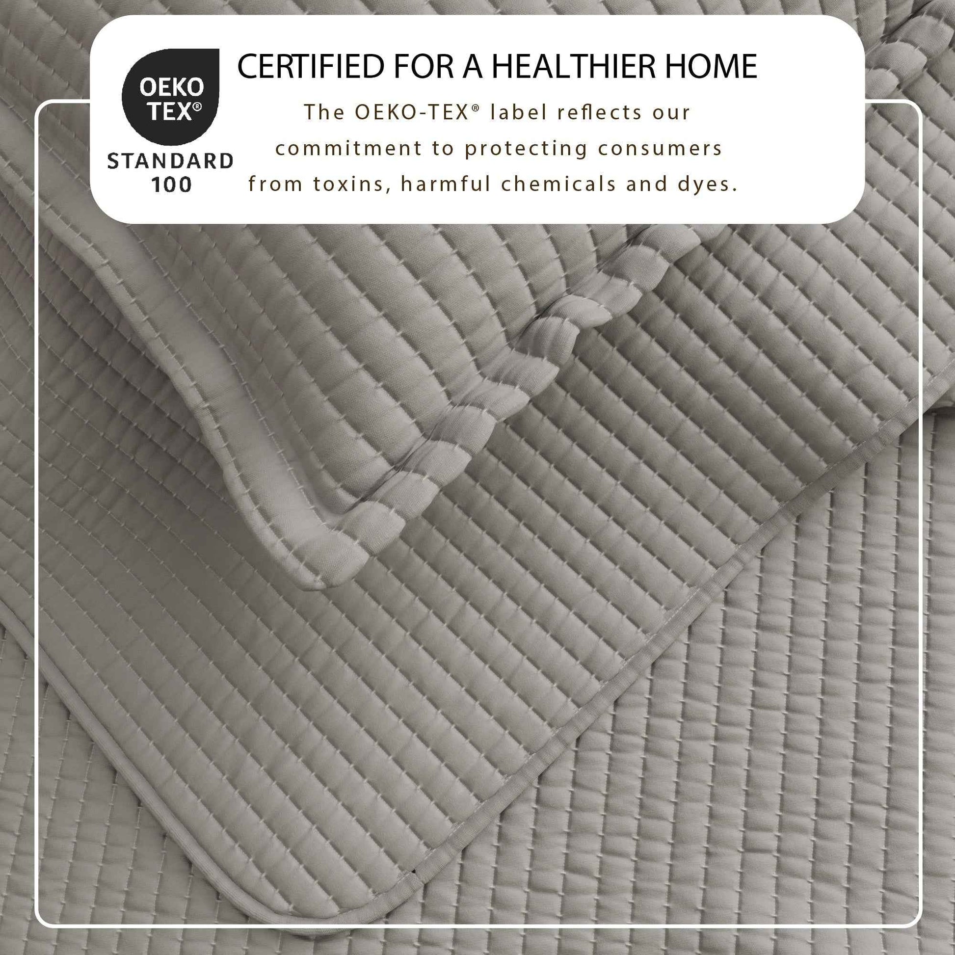 3-Piece Solid Quilt - Alicia Collection