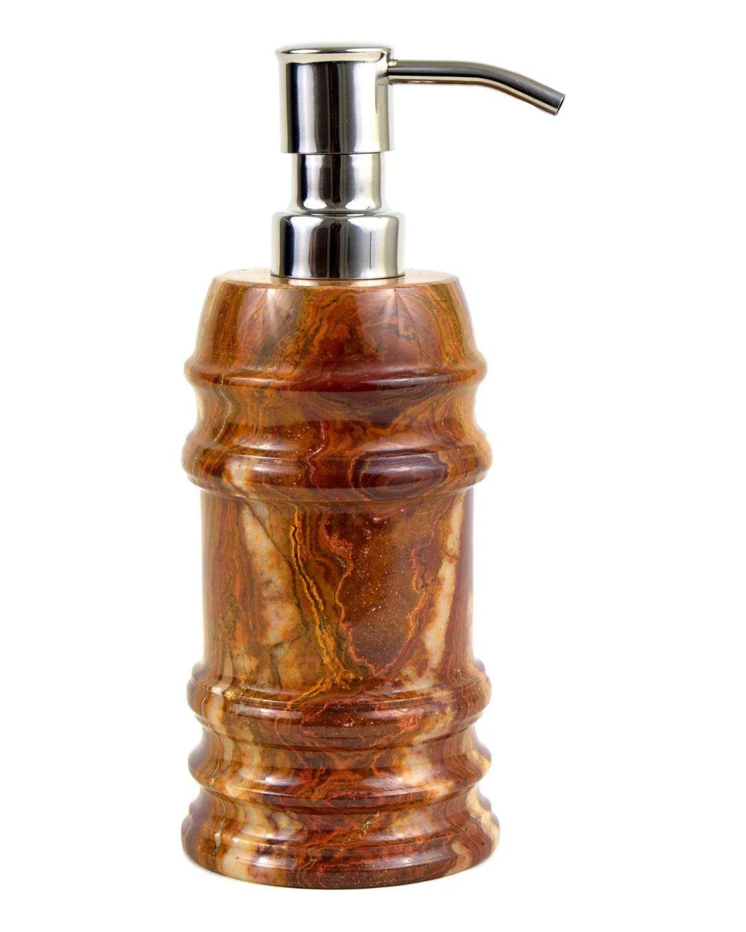 Multi Brown Onyx Liquid Soap & Lotion Dispenser - PoshaBella
