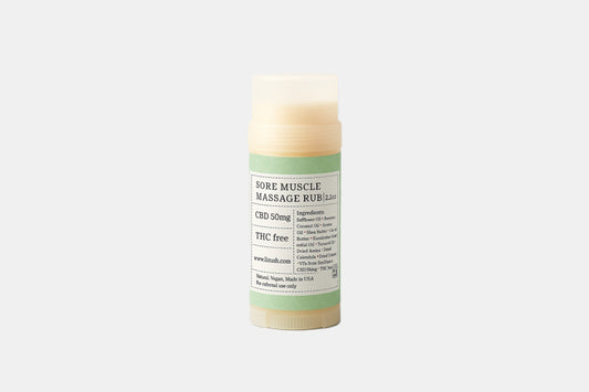 CBD Muscle Rescue Balm – Natural Muscle Rub, THC-Free