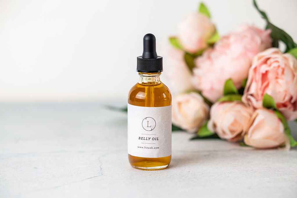 Natural Belly Oil for Pregnancy & Stretch Mark Care
