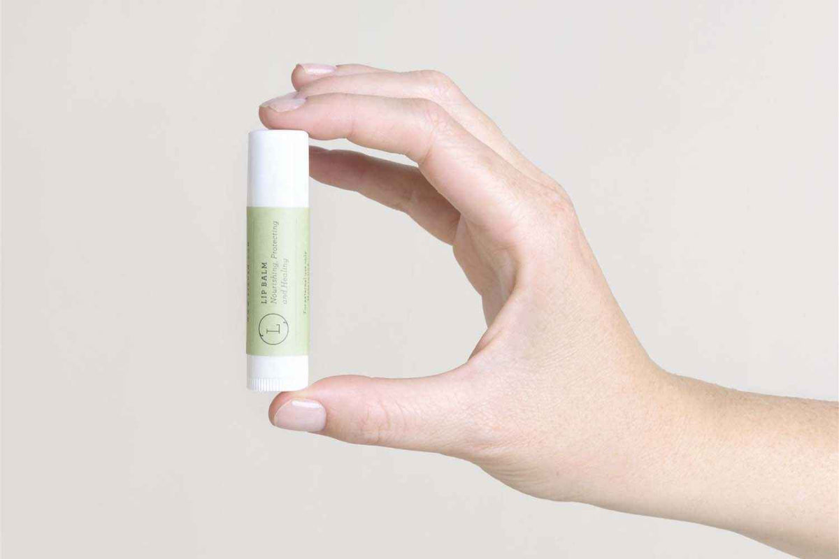 Natural Unscented Lip Balm – Set of 3
