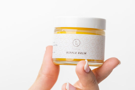 Natural Breastfeeding Nipple Balm – Vegan Nursing Balm