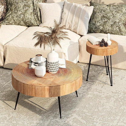 Nesting Table - Modern Reclaimed Wood Set