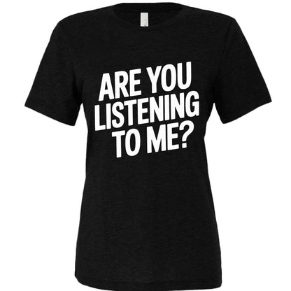 Are you listening to me - PoshaBella