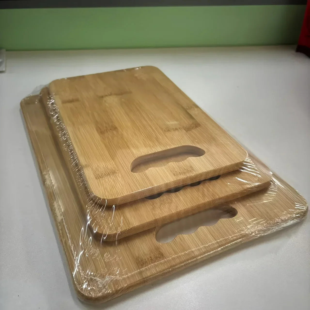 Non-Toxic Bamboo Set of 3 Chopping Boards