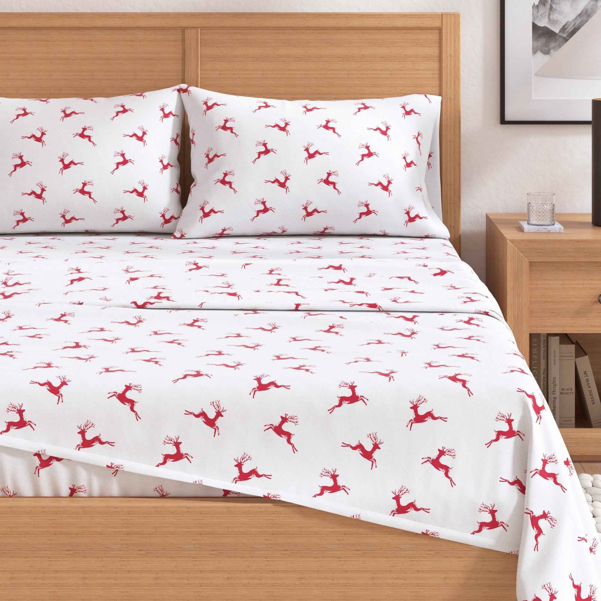 4-Piece Turkish Cotton Flannel Sheet - Whittaker Collection