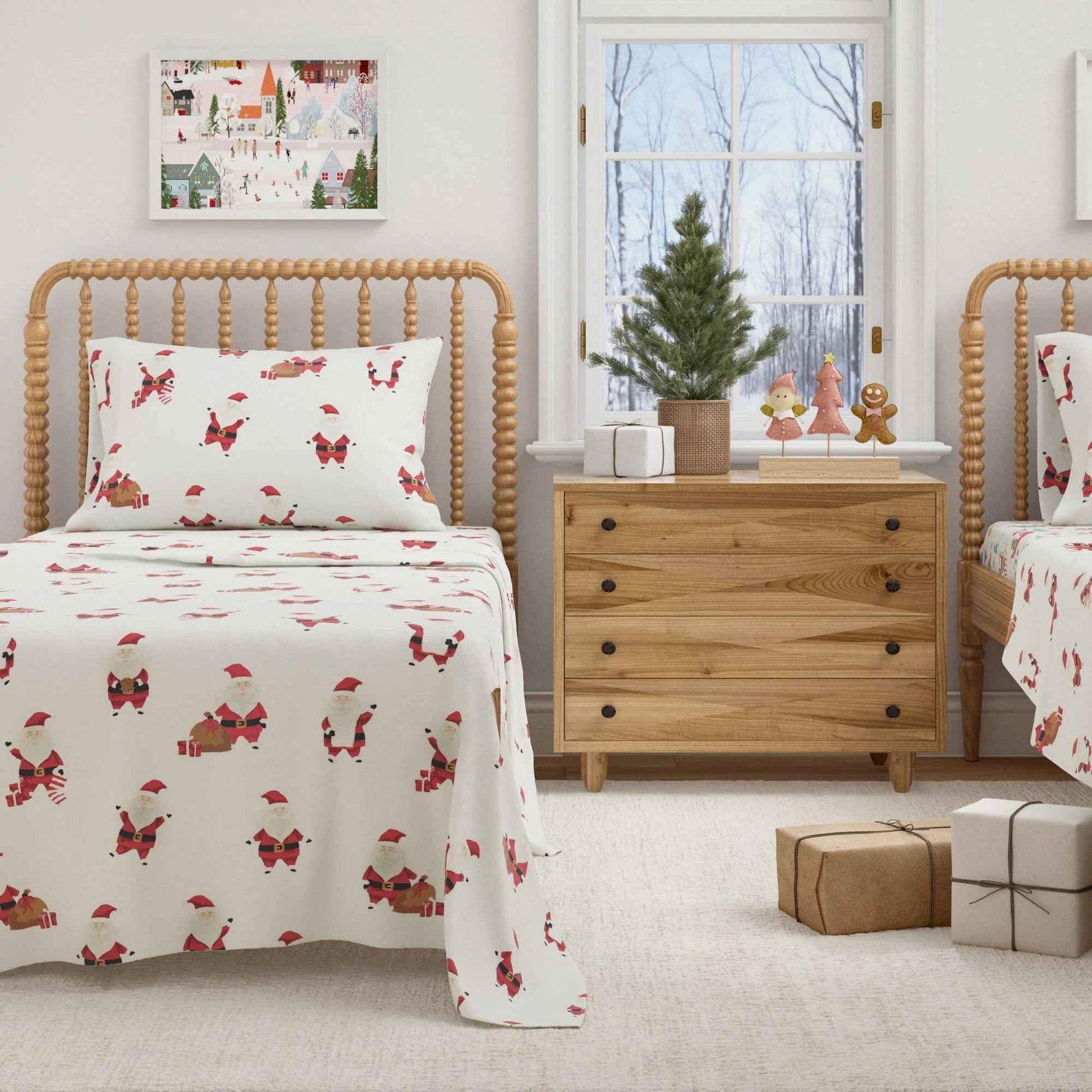4-Piece Turkish Cotton Flannel Sheet - Whittaker Collection