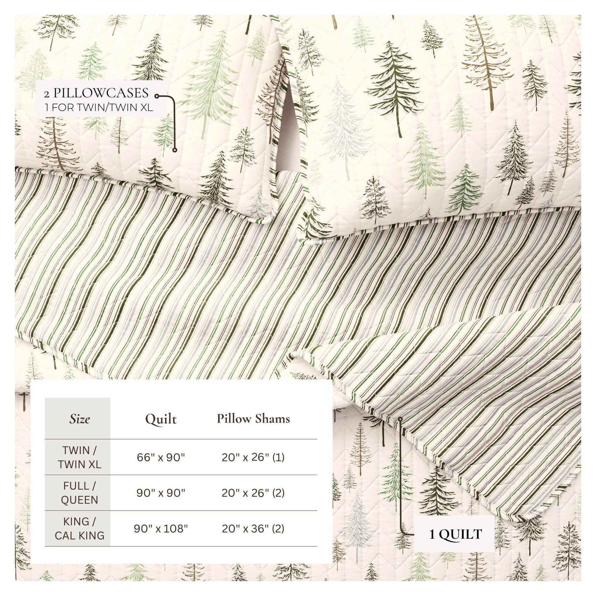3-Piece Lodge Quilt - Truckee Collection