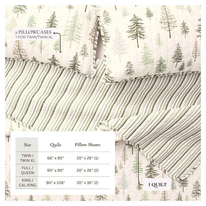3-Piece Lodge Quilt - Truckee Collection