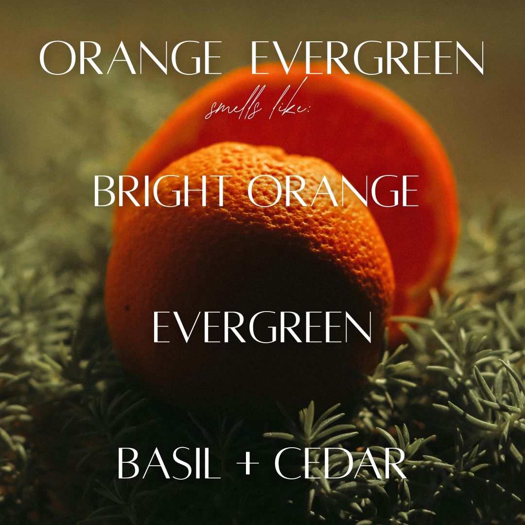 Orange Evergreen - 3 Wick Jar Candle