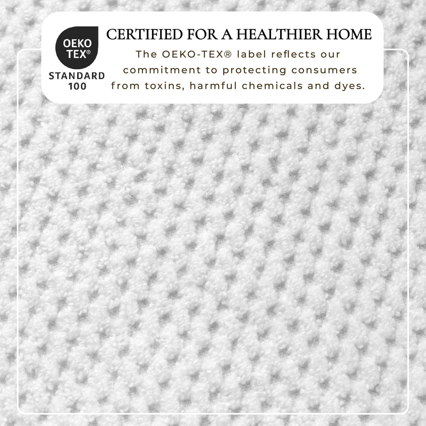 100% Cotton Checkered Jacquard Bath Towel Set - Giuliana Collection