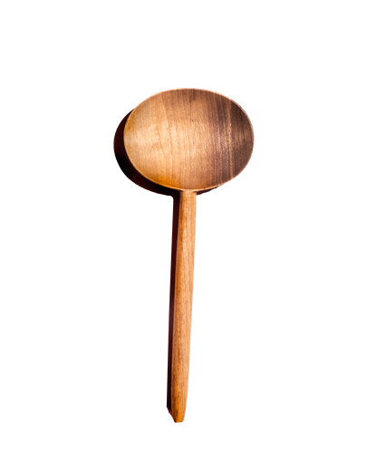 Walnut Oval Spoon - PoshaBella