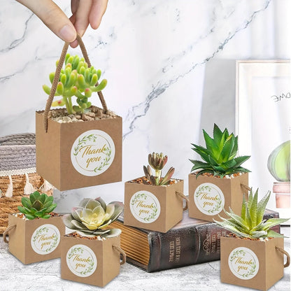 Paper Kraft Planter Bags for Plants and Gifts
