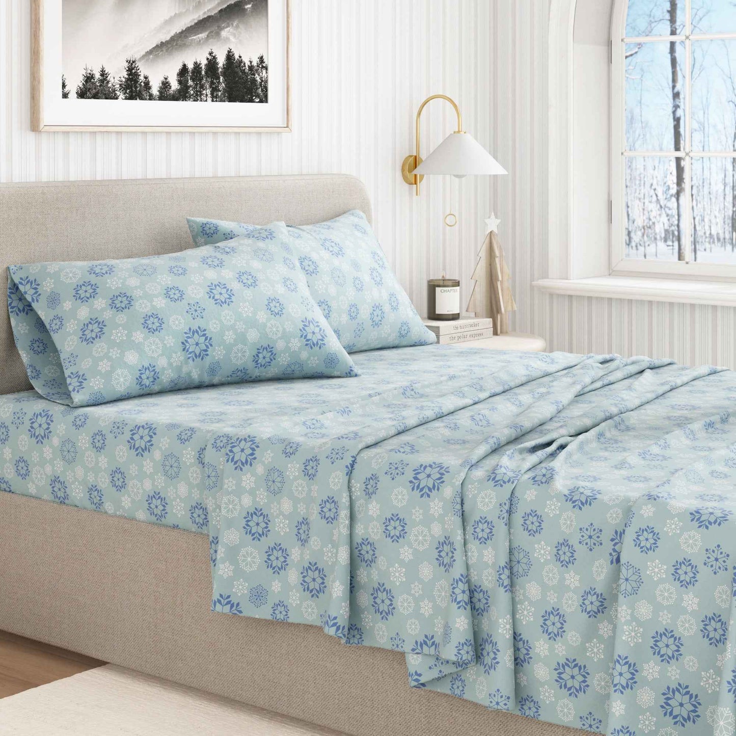 4-Piece Turkish Cotton Flannel Sheet - Stratton Collection