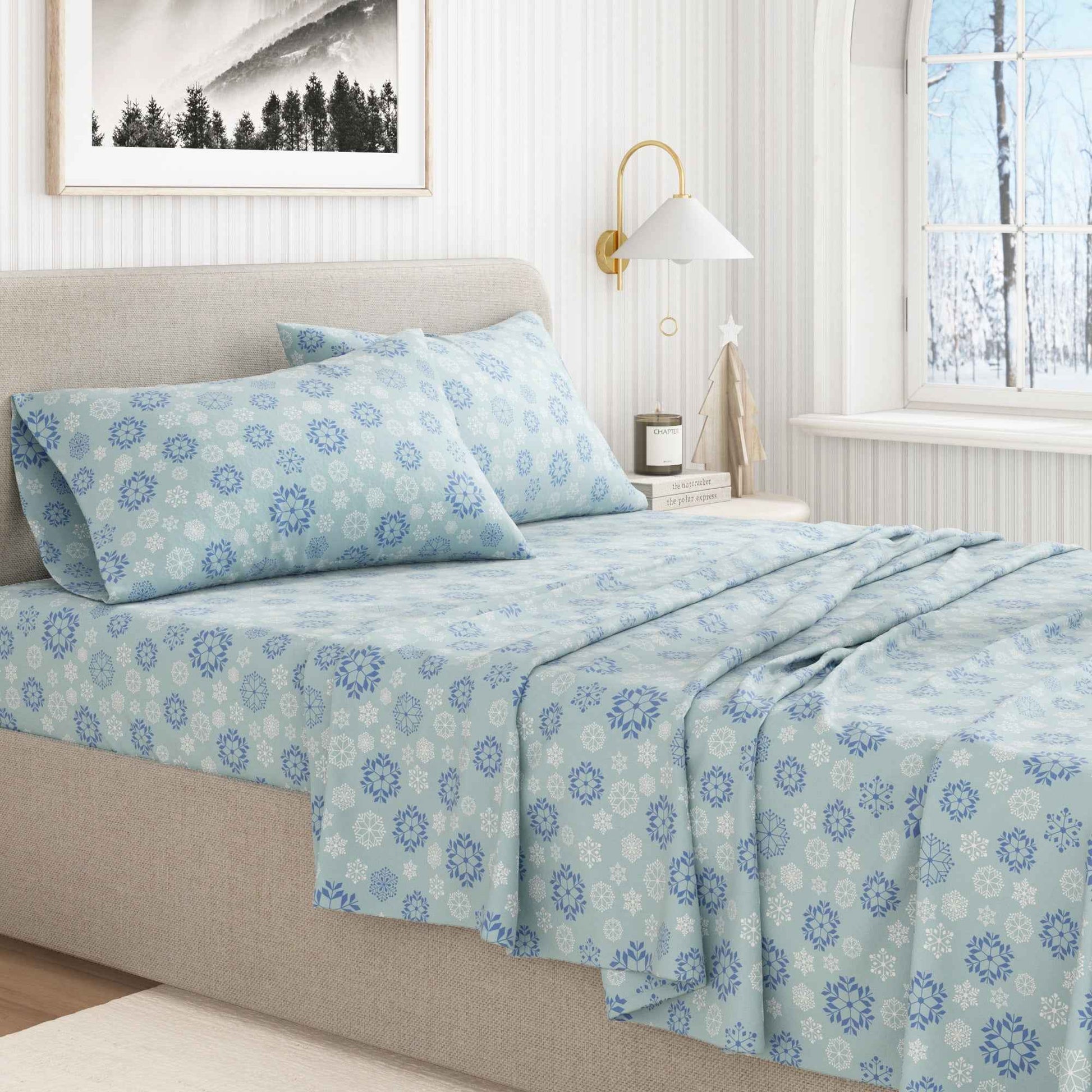 4-Piece Turkish Cotton Flannel Sheet - Stratton Collection