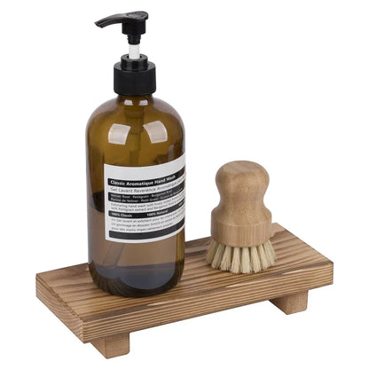 Pedestal Stand - Wooden Small 8.6inch