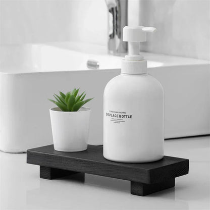 Pedestal Stand - Wooden Small 8.6inch