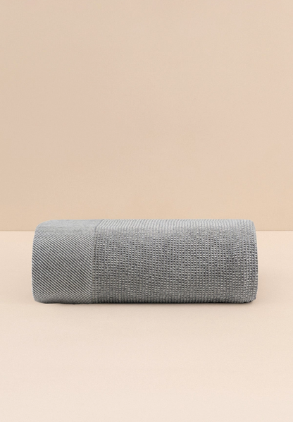 Pergamon Throw in Grey - PoshaBella