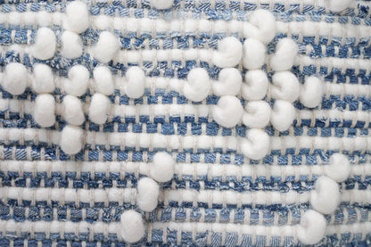 Pillow Case of Recycled Denim | Handwoven Collection - PoshaBella