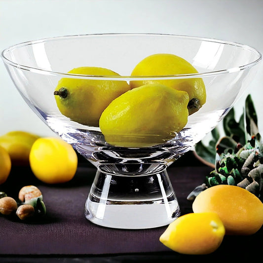 Plato Style 9-inch Decorative Pedestal Bowl - PoshaBella
