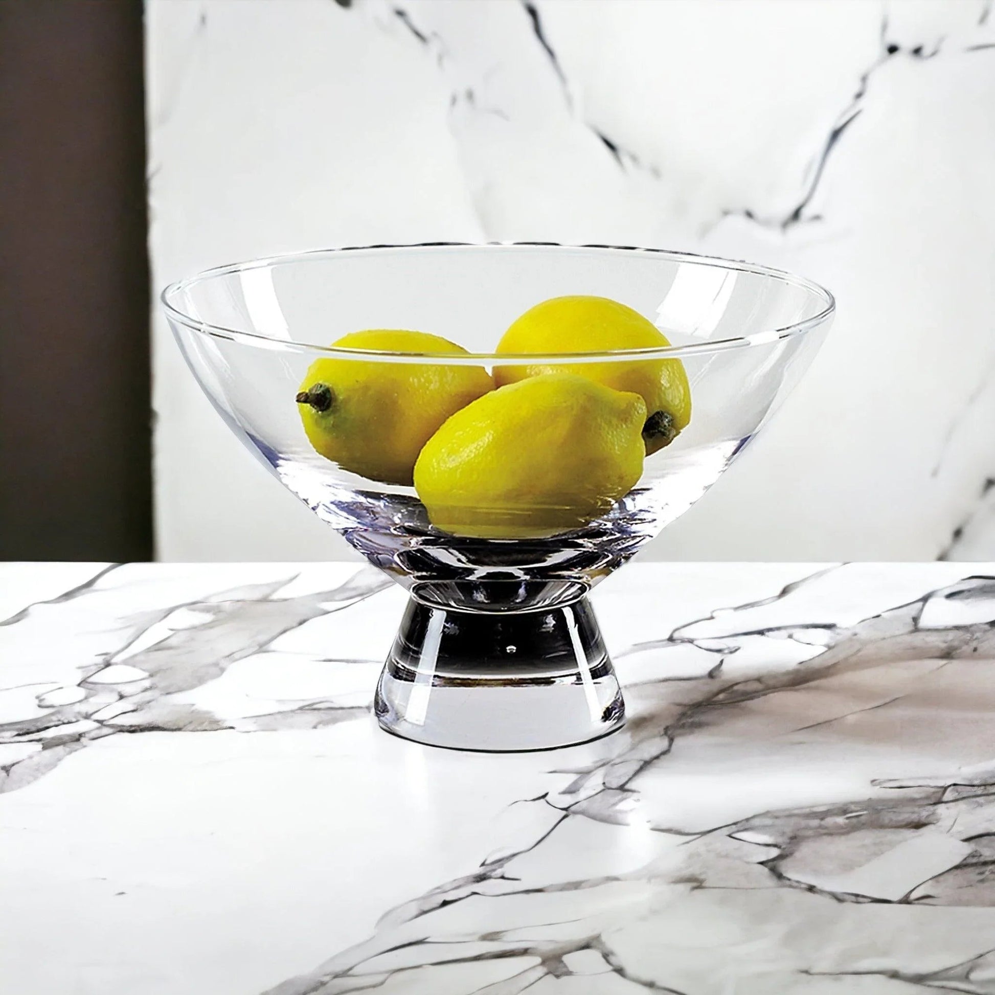 Plato Style 9-inch Decorative Pedestal Bowl - PoshaBella