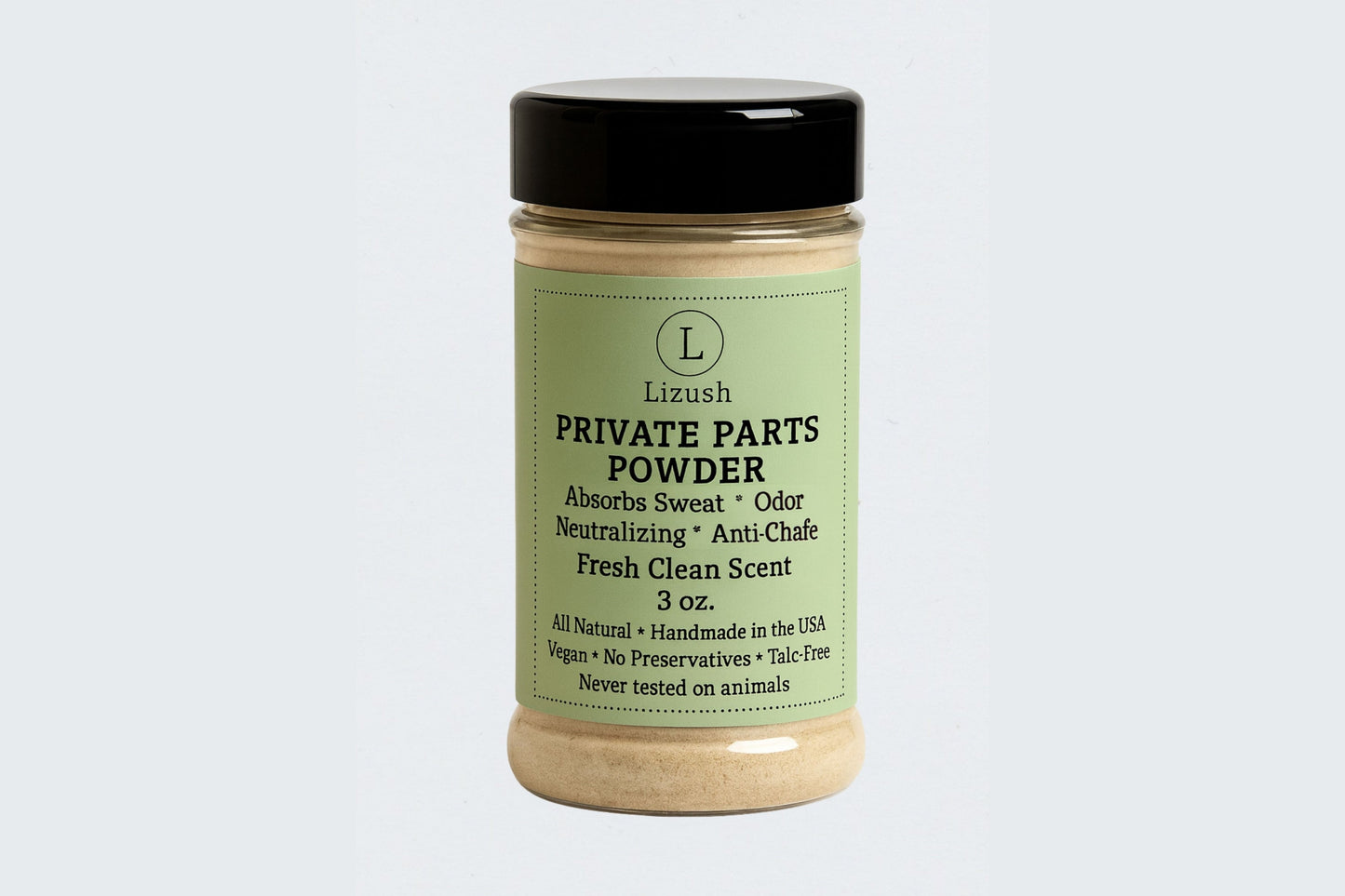 2 x Talc-Free Intimate Body Powder – Natural Anti-Chafing Care