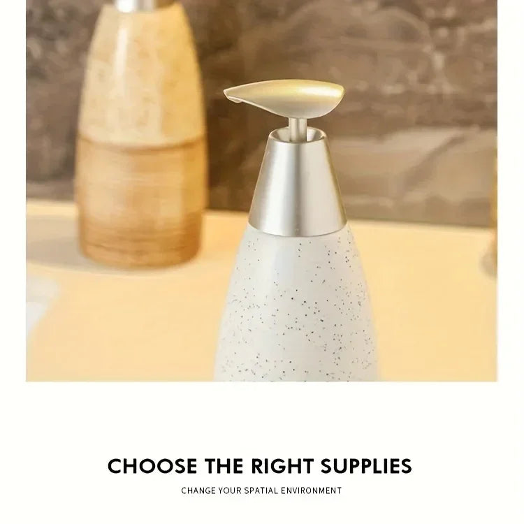 Pump Bottle - Manual Plastic Refillable