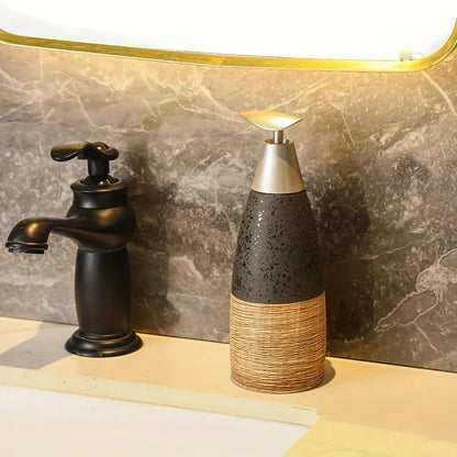 Pump Bottle - Manual Plastic Refillable