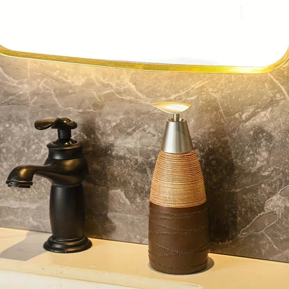 Pump Bottle - Manual Plastic Refillable