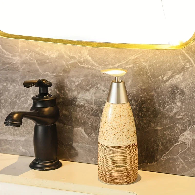 Pump Bottle - Manual Plastic Refillable