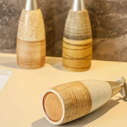 Pump Bottle - Manual Plastic Refillable