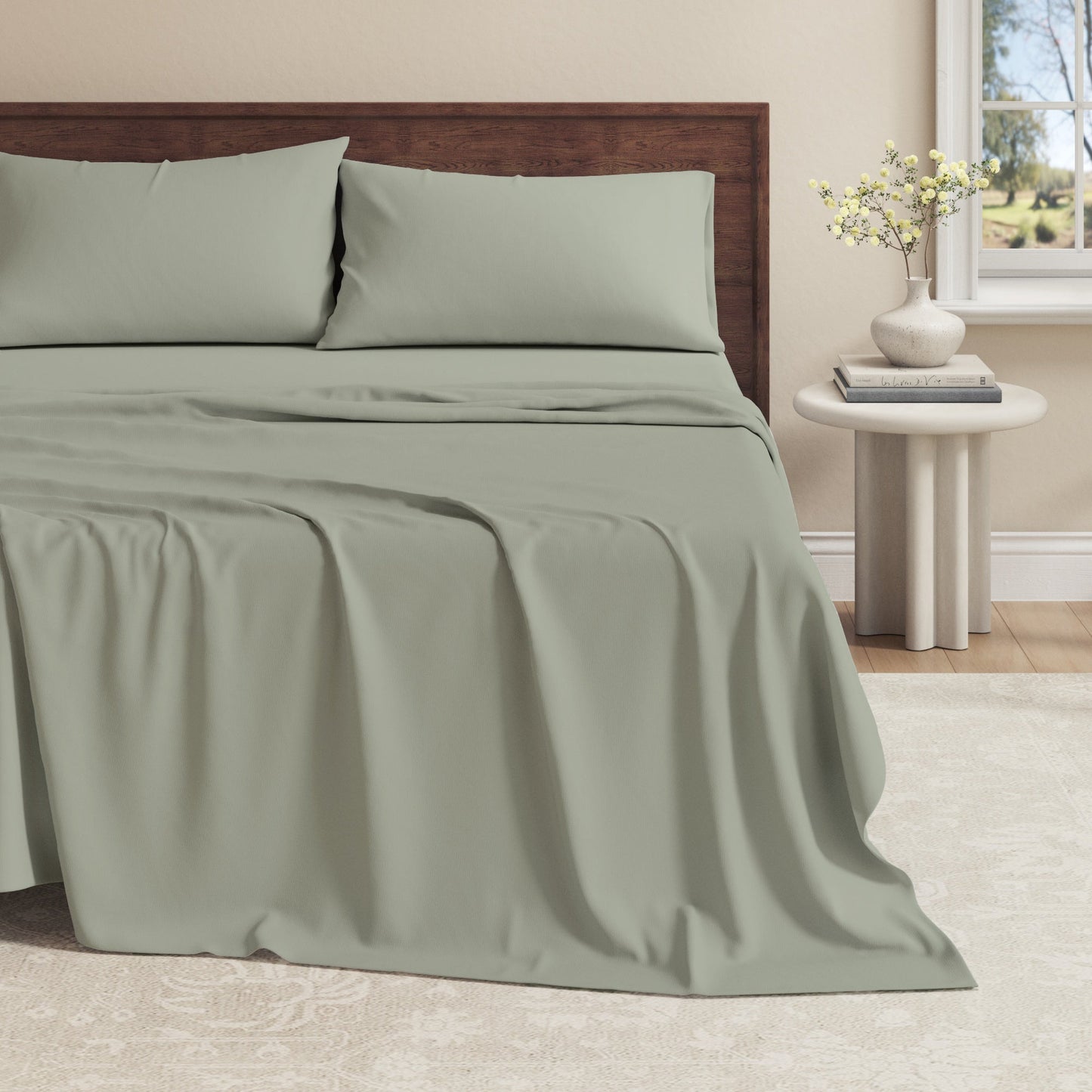 100% Organic Cotton Jersey Knit Sheets Great Bay Home