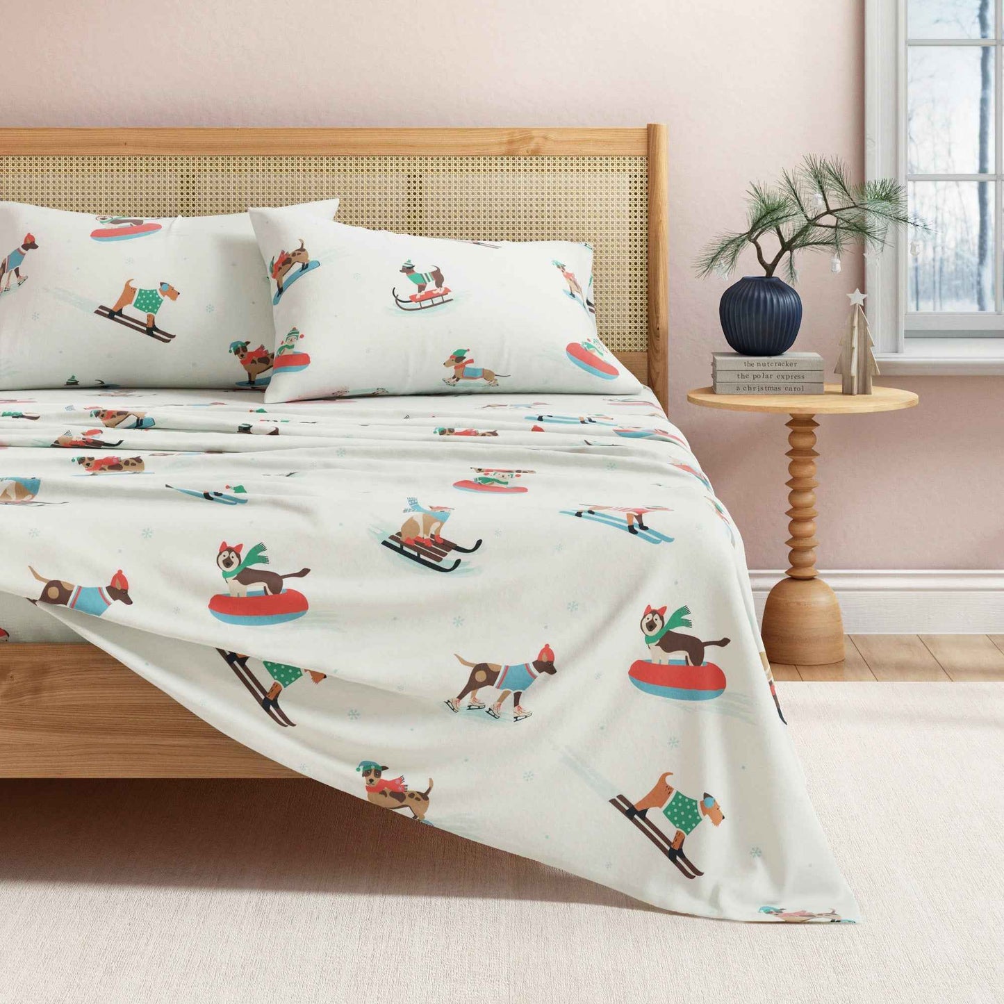 4-Piece Turkish Cotton Flannel Sheet - Whittaker Collection
