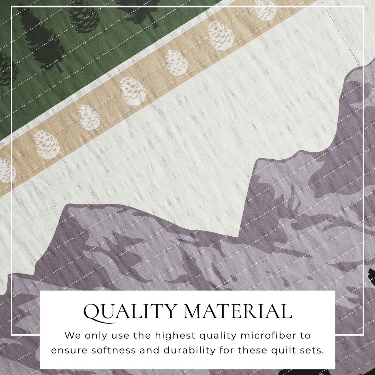 3-Piece Lodge Quilt - Salt Creek Collection