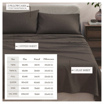 4-Piece Jersey Sheet - Carmen Collection