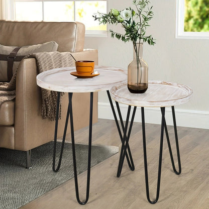 Reclaimed Wood Farmhouse Coffee Table with Storage
