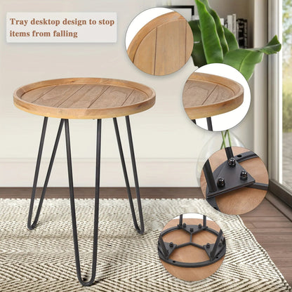 Reclaimed Wood Farmhouse Coffee Table with Storage