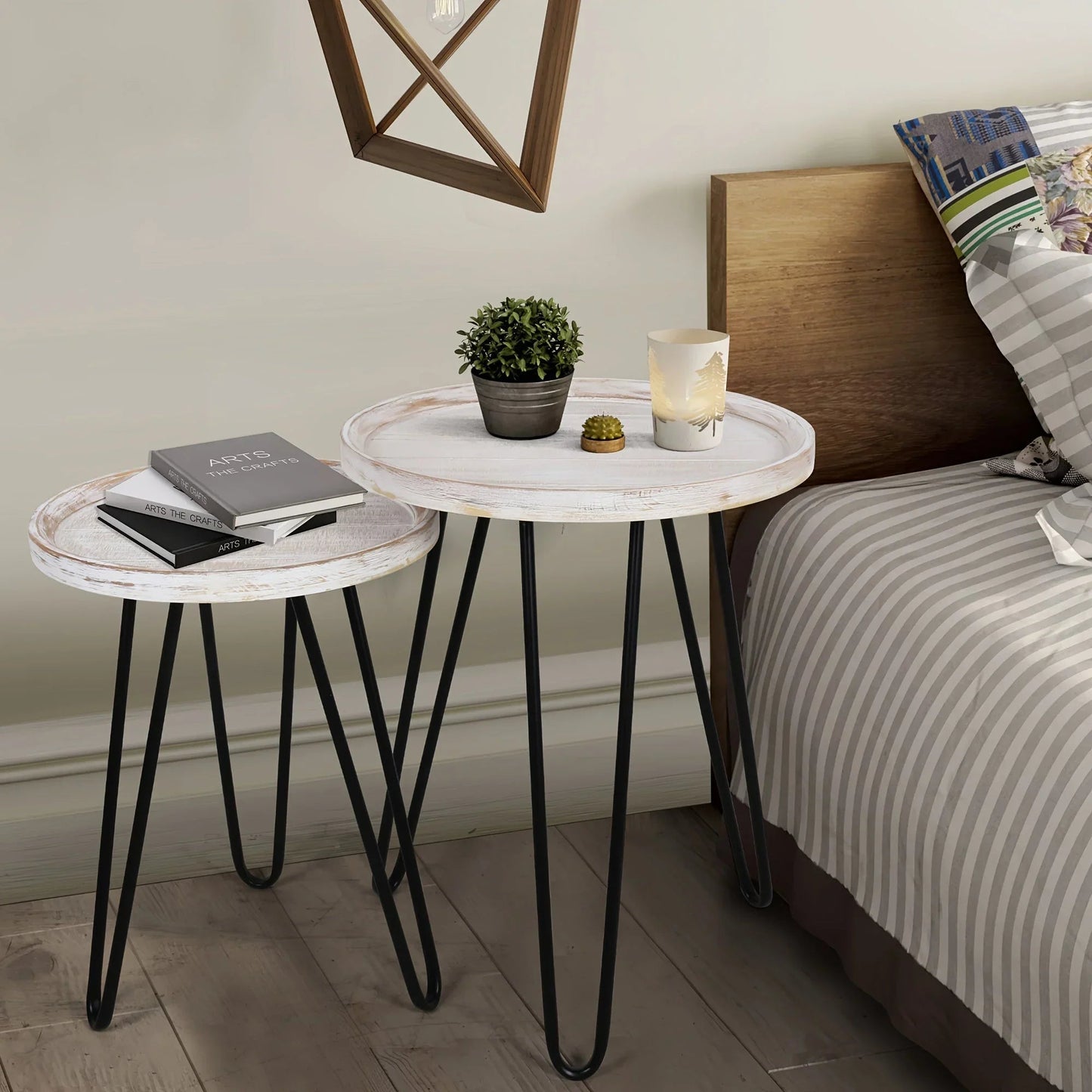 Reclaimed Wood Farmhouse Coffee Table with Storage