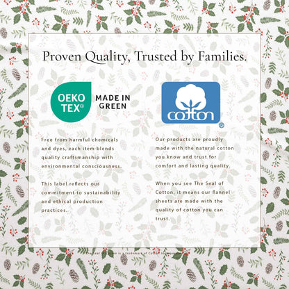 4-Piece Turkish Cotton Flannel Sheet - Whittaker Collection
