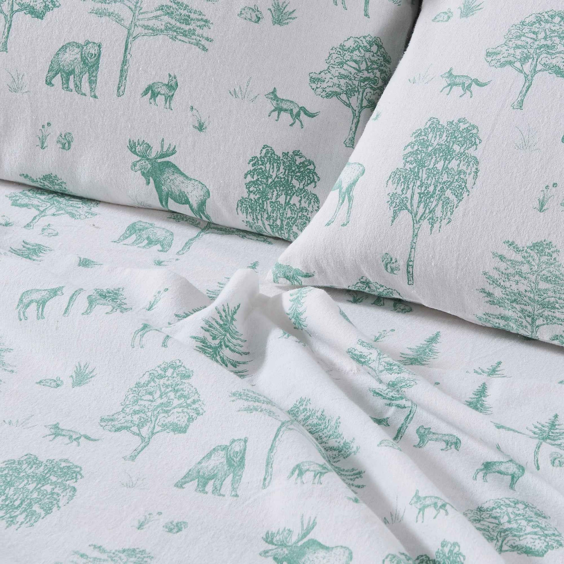 4-Piece Turkish Cotton Flannel Sheet - Stratton Collection