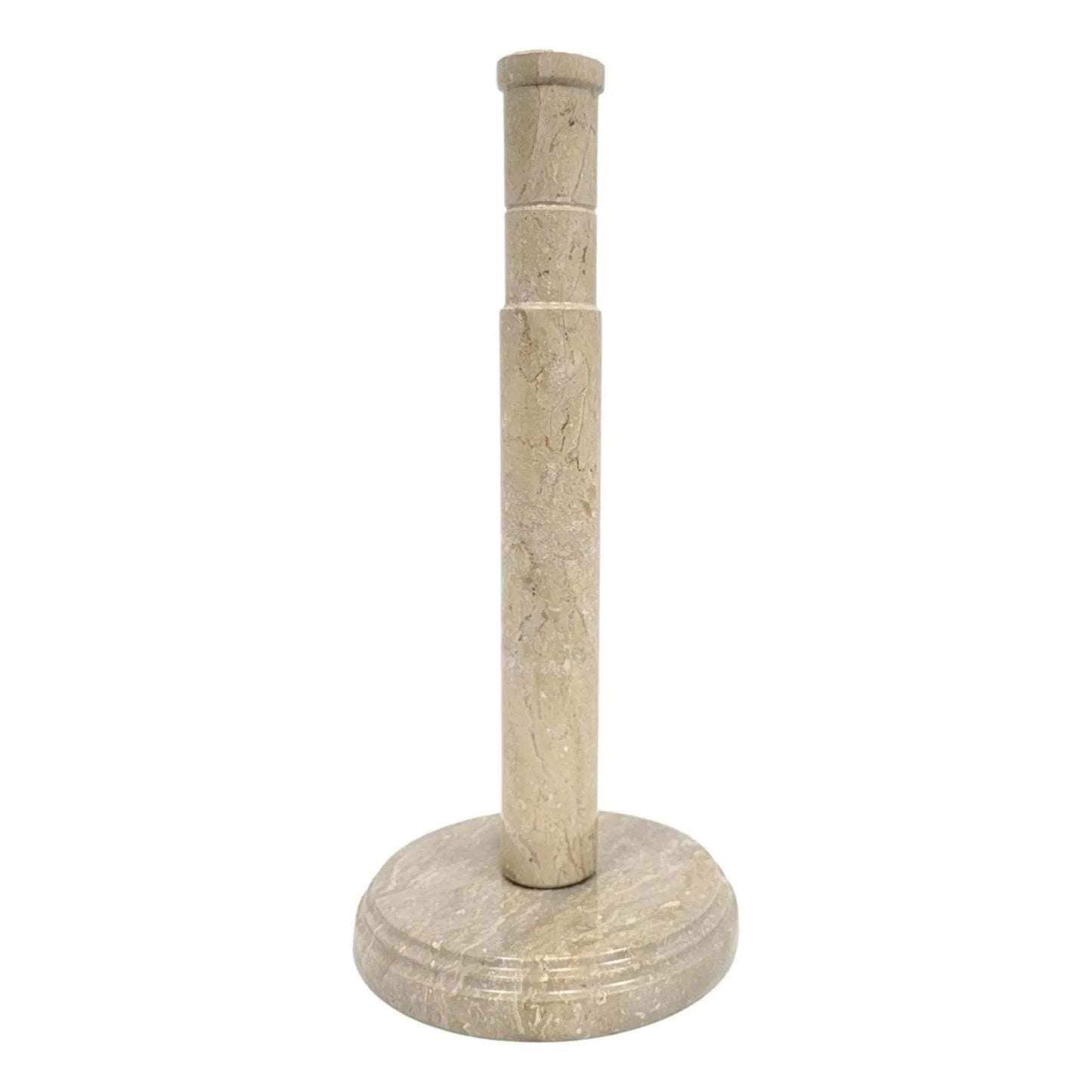 Sahara Beige Marble Kitchen Towel Holder & Despenser - PoshaBella