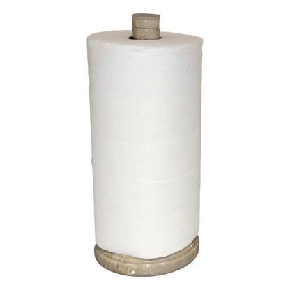Sahara Beige Marble Kitchen Towel Holder & Despenser - PoshaBella